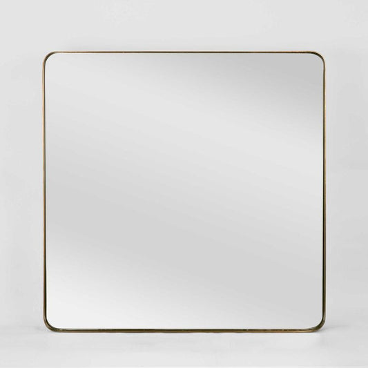 Osmond Square Mirror Burnt Gold