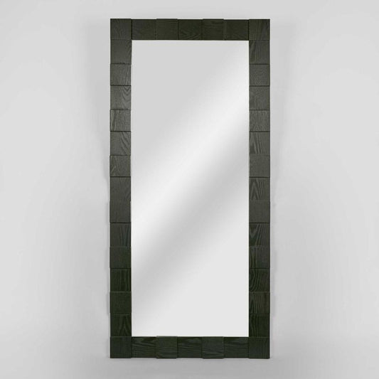 Monument Floor Mirror Black
