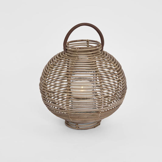 Eva Rattan Lantern Small
