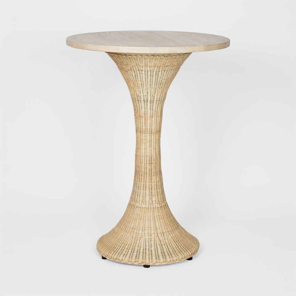 Belmont Rattan Bar Table 80Cm