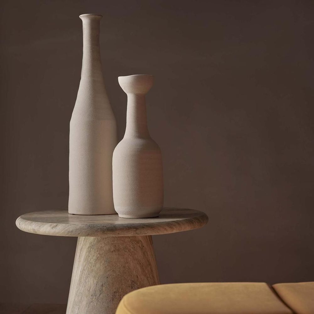 Tulo Vessel Low Brown