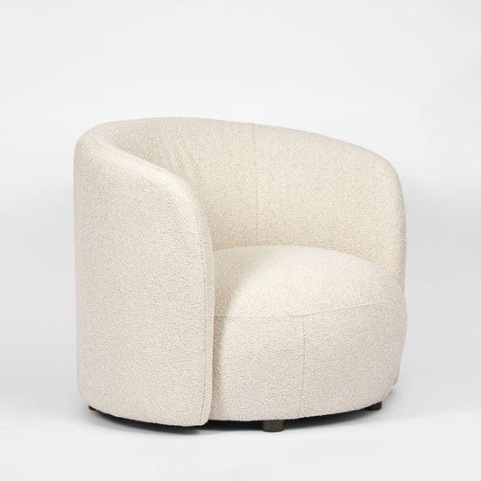 Plume Chair Vanilla Boucle