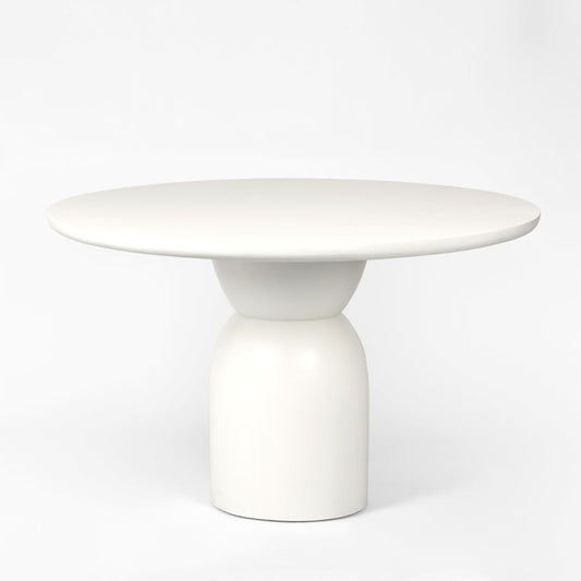 Olive Dining Table Top Round White
