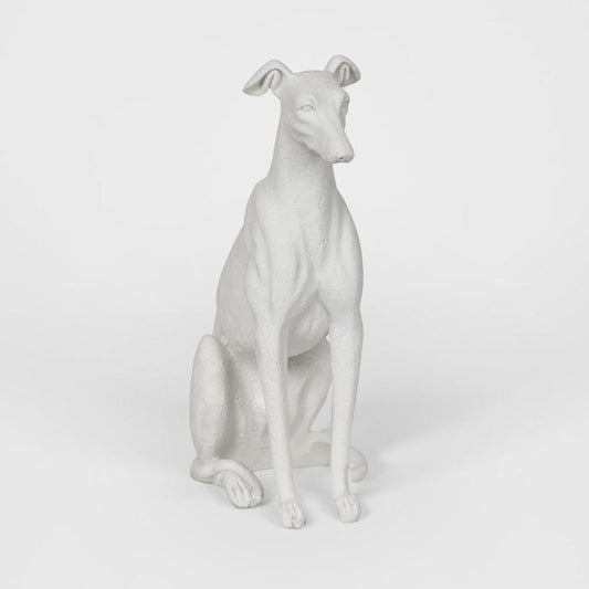 Finn Dog Sculpture White