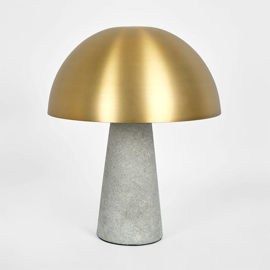 Degraves Concrete & Brass Table Lamp & Shade