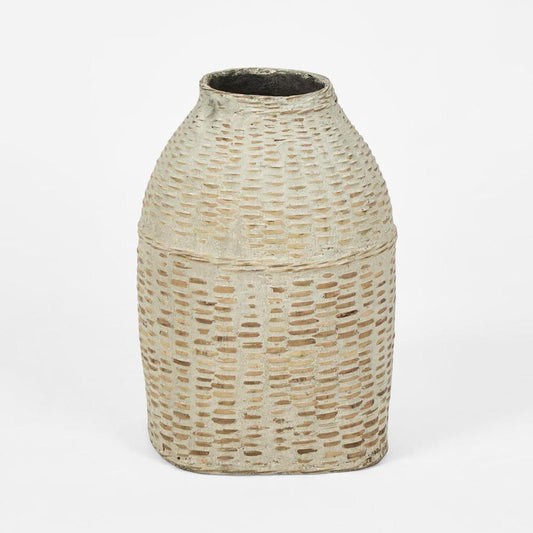 Esparta Cement Coated Vase