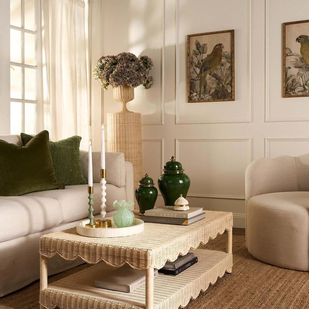 Belle Rattan Coffee Table