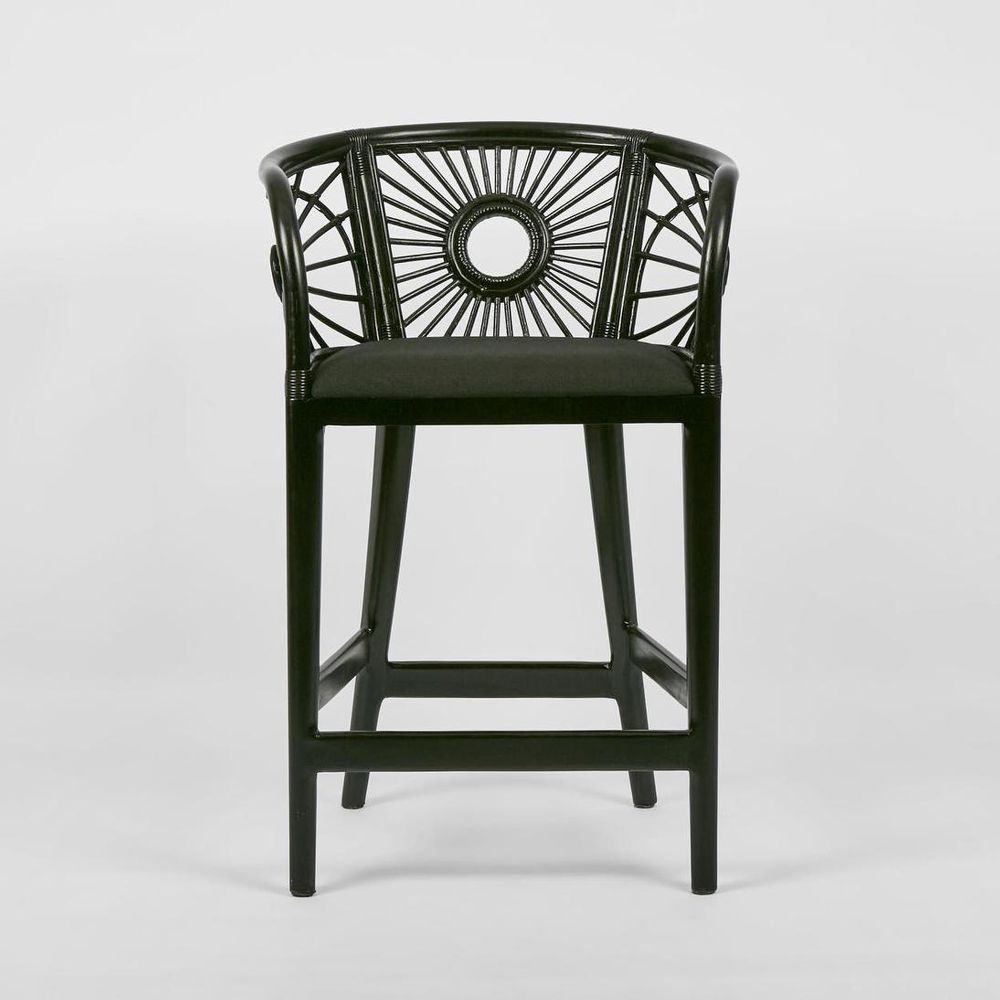 Solstice Counter Stool Black