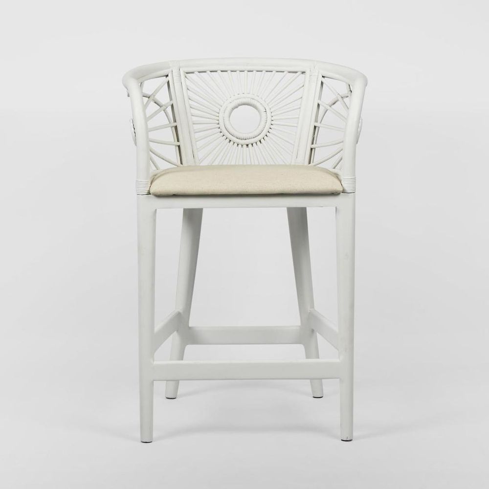 Solstice Counter Stool White