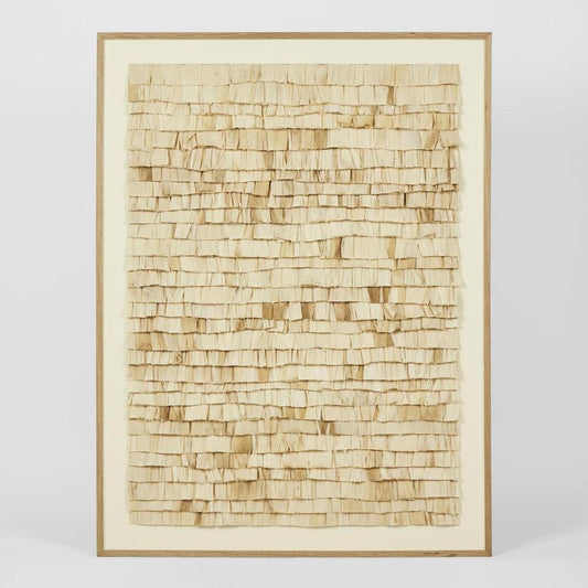 Ladrar Bark Wall Art 76 X 101Cm Natural