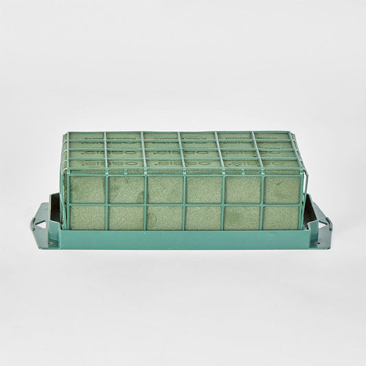 Caged Oasis Floral Foam Attached To Plastic Base
