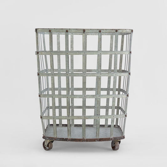 Grape Pickers Basket On Wheels