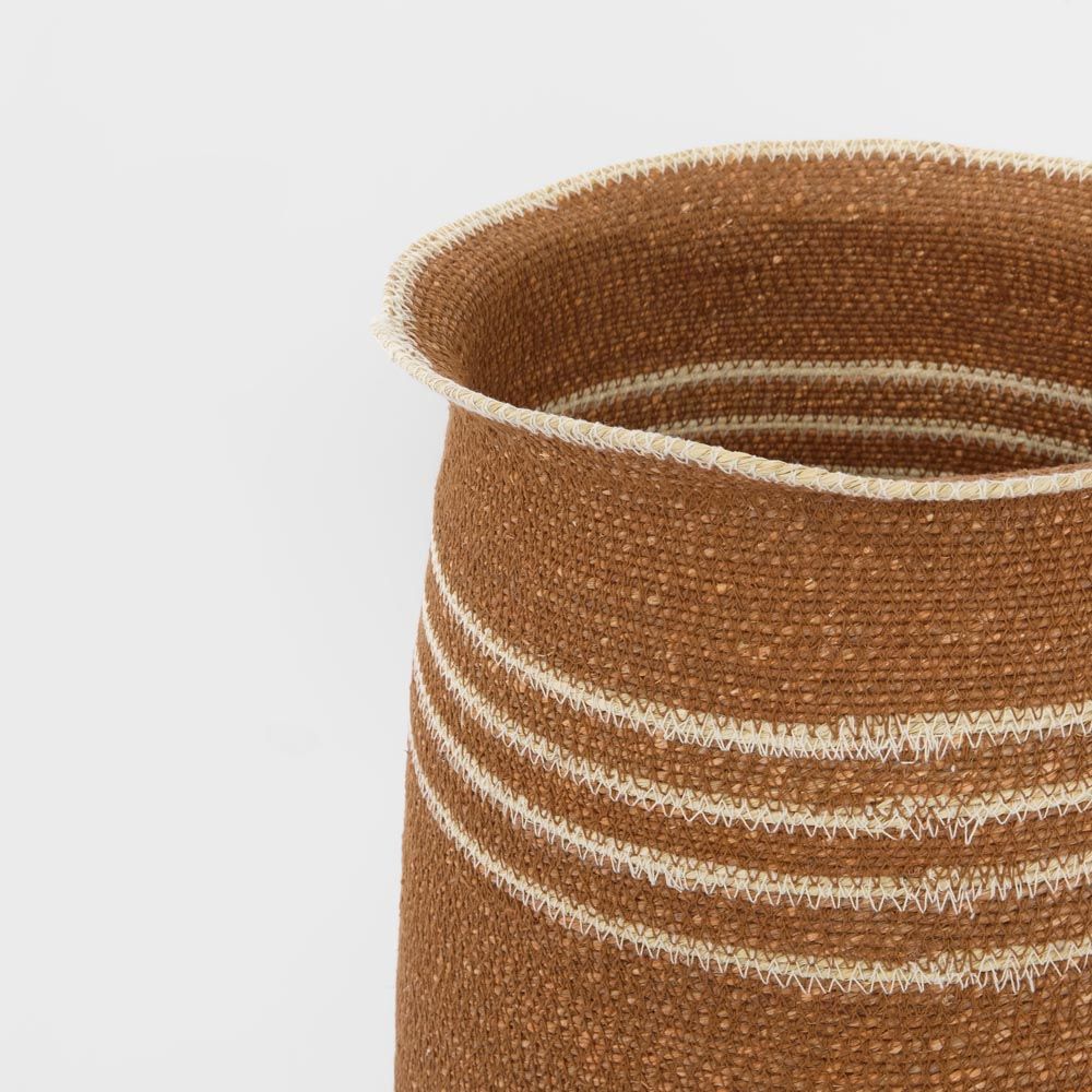 Kelm Woven Basket Rust