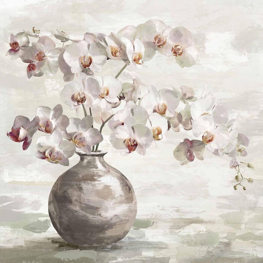 Orchid Bloom In Vase Wall Art