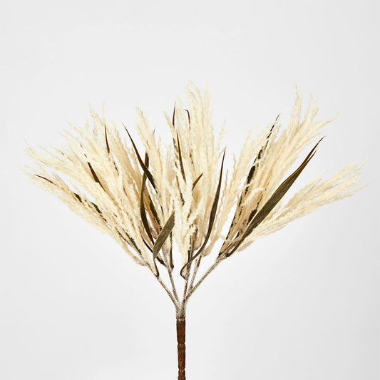 Ivory White Grass Bush