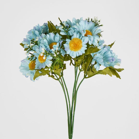 32Cm Light Blue Daisy Bush