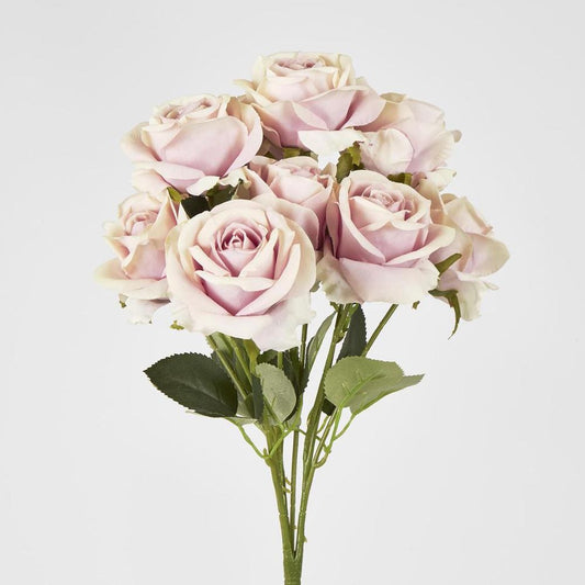 Lisa Rose Bunch 40Cm Light Purple