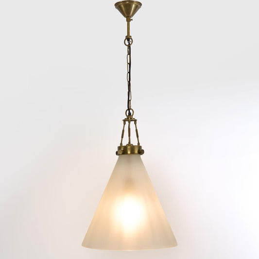 Gadsden Ceiling Pendant Large Brass
