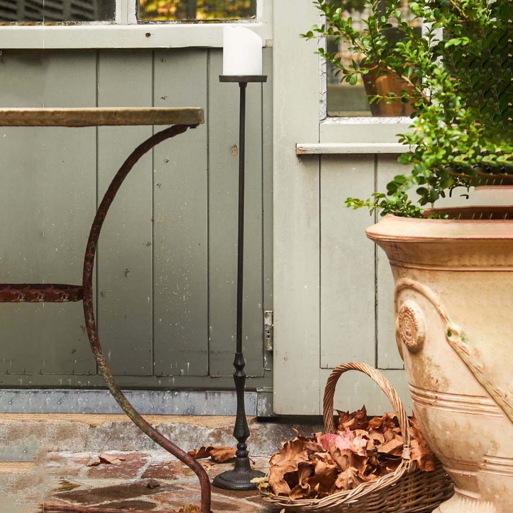 Cast Iron Candle Stick