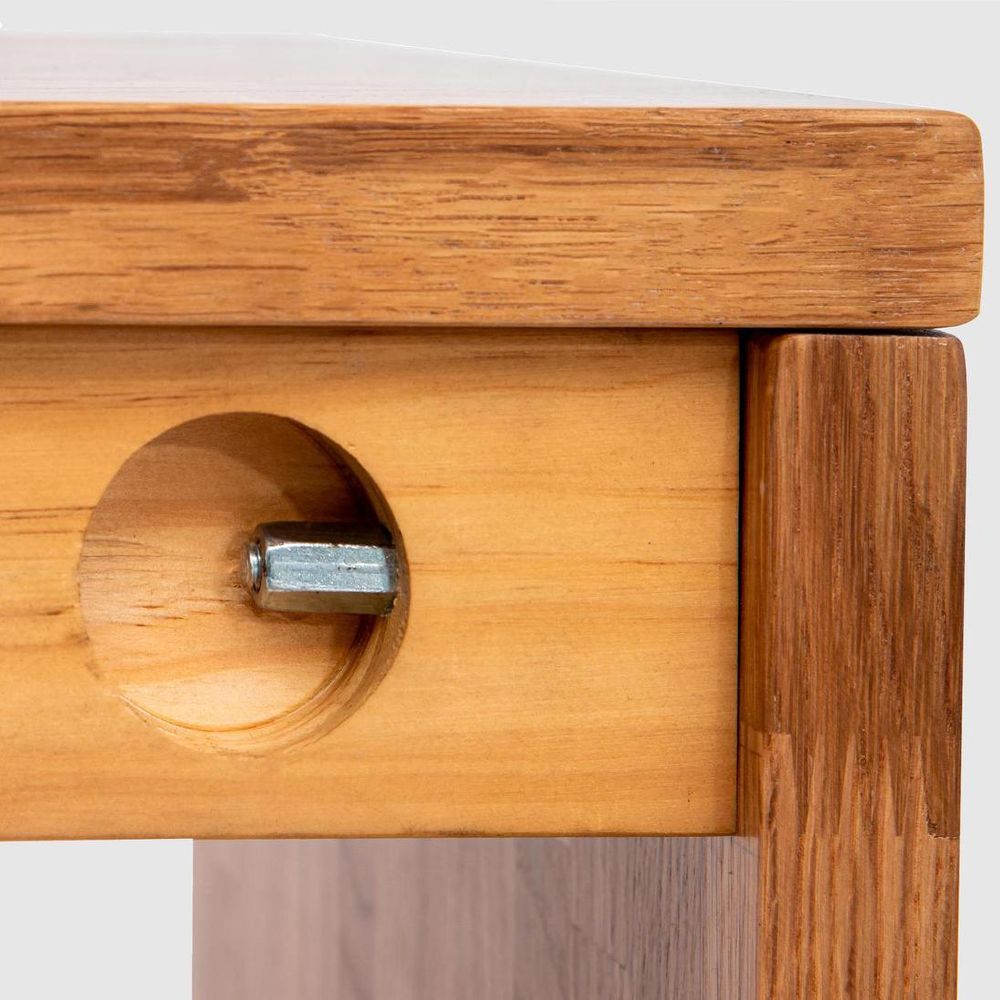 Lorne Oak Console Table