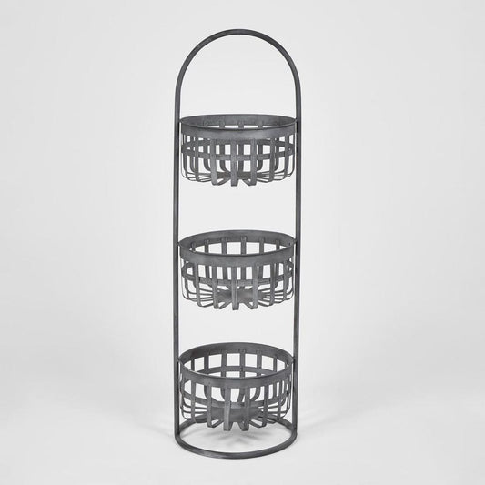 Burgundy Round Stand