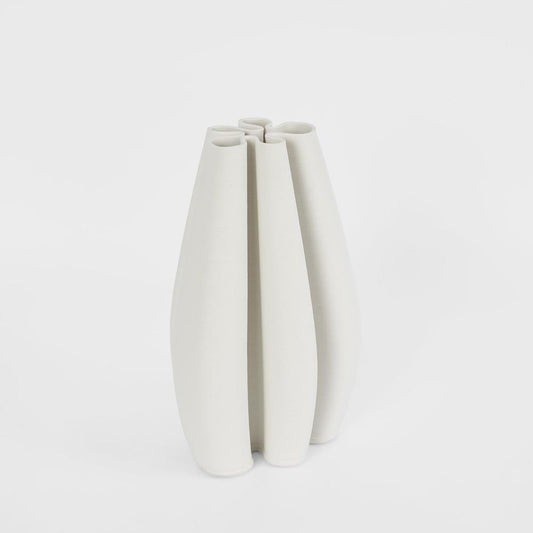 Gatta 3D Vase Sml White