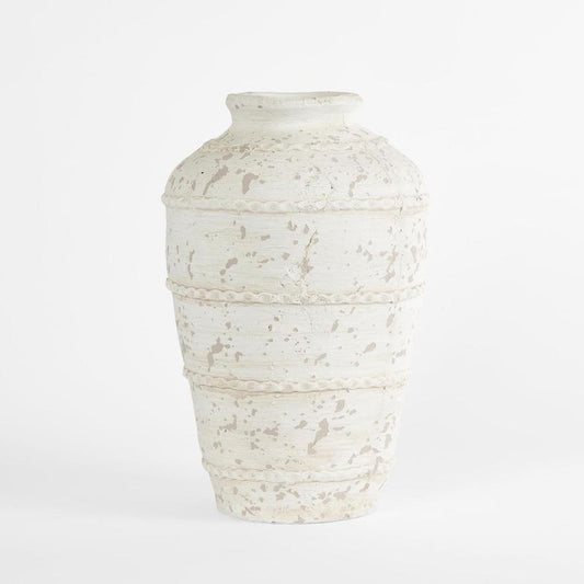 Corbin Vase White Wide