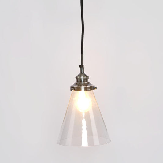 Gadsden Ceiling Pendant Extra Small Antique Silver