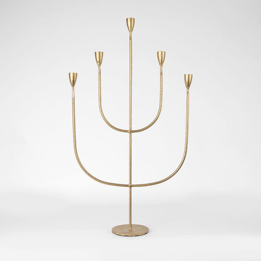 Joshua Candle Stand Brass