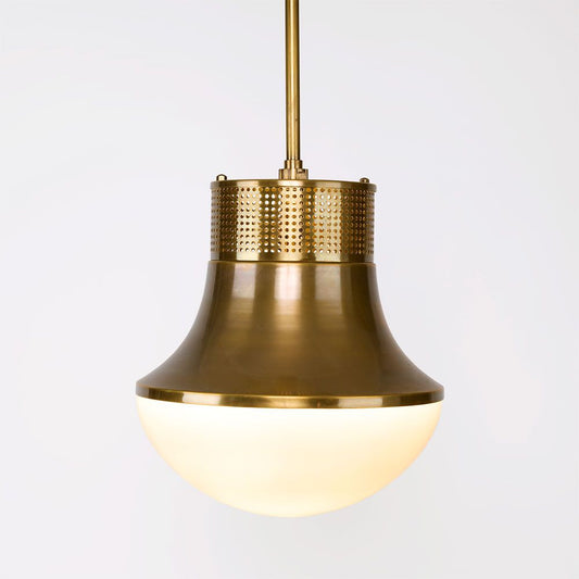 Halo Ceiling Pendant Antique Brass