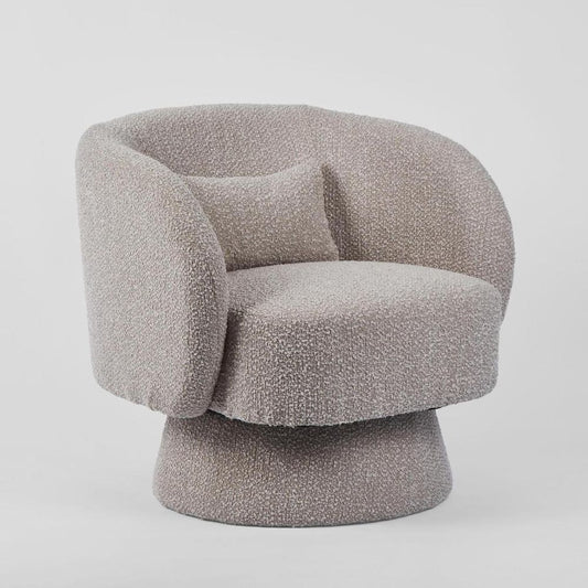 Selena Swivel Chair Stone