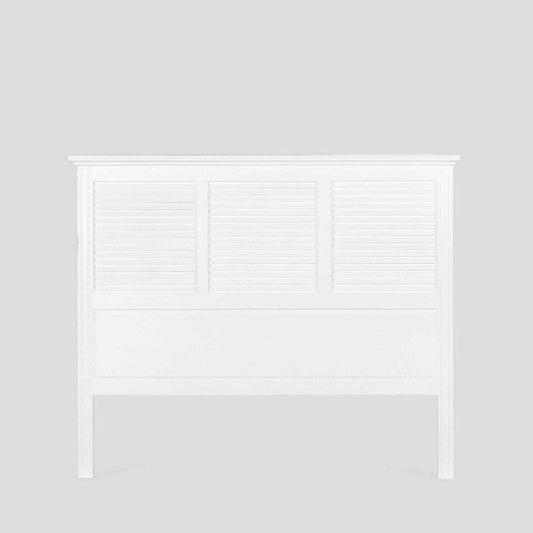 West Beach Hamptons Bedhead W/ Shutters Queen