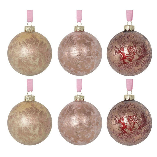 Cherie Boxed Set Of 6 Baubles