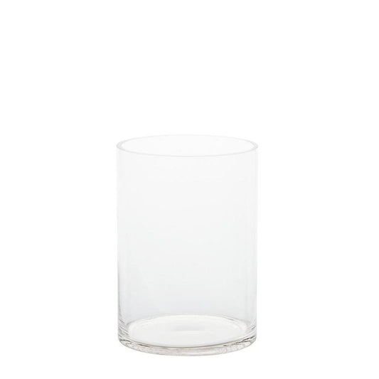 Cylinder Glass Vase 18X25Cm