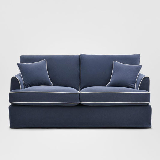 Byron Hamptons 2.5 Seat Sofa Navy