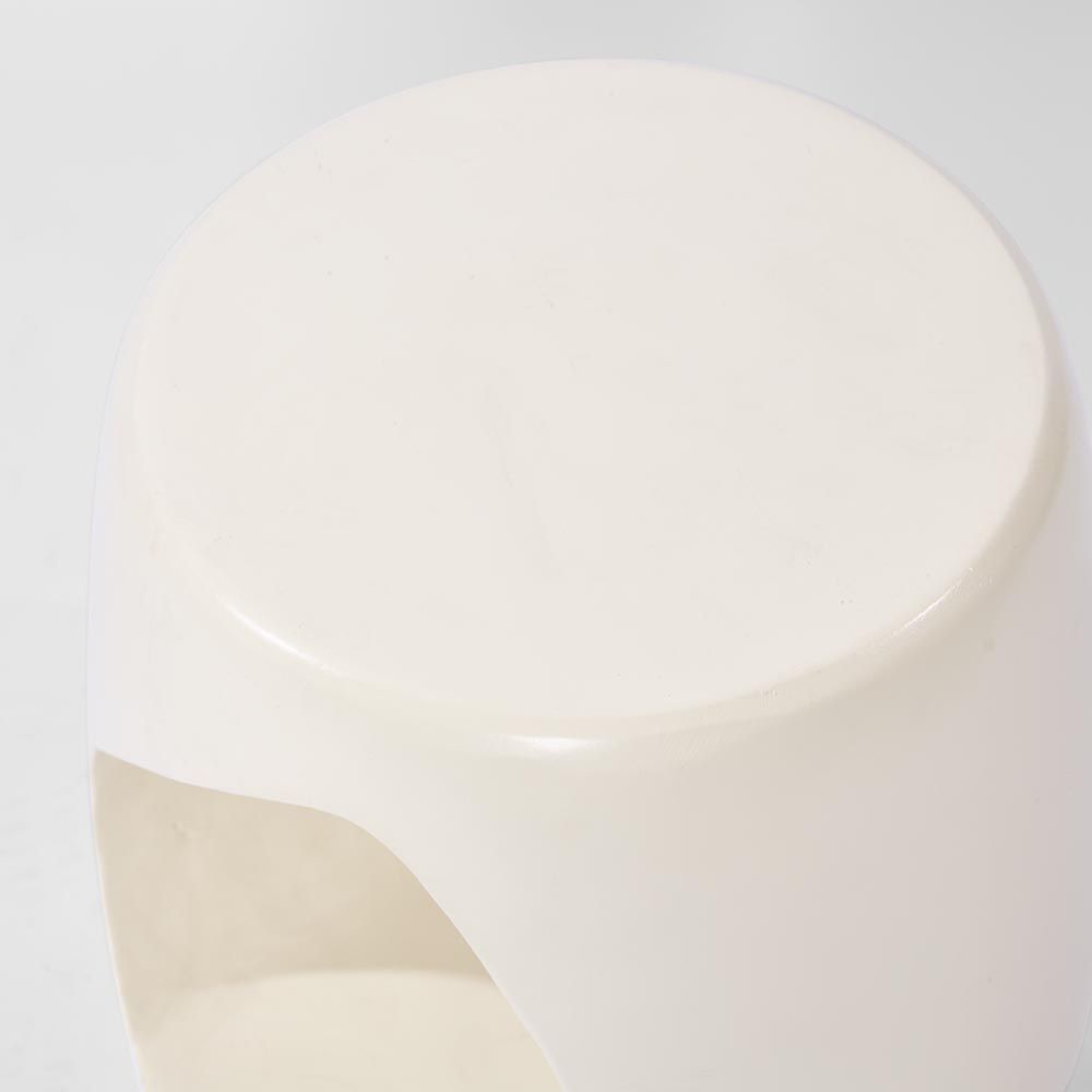 Cava Side Table White