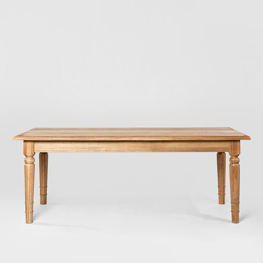 Windsor Table Rectangular Weathered Oak