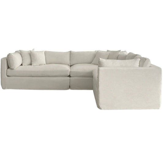 Marbella Modular Sofa Ivory - Right Facing