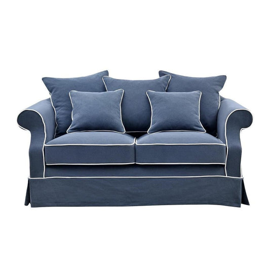 Avalon Hamptons 2 Seat Sofa Navy