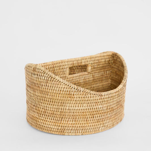 Paume Rattan Magazine Holder Natural
