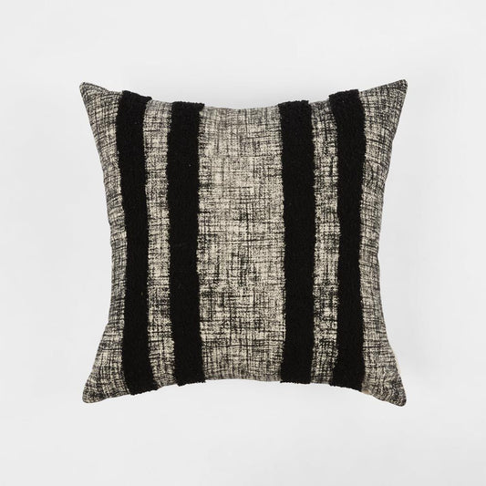 Stanly Cushion Cover 50X50Cm Black/Grey