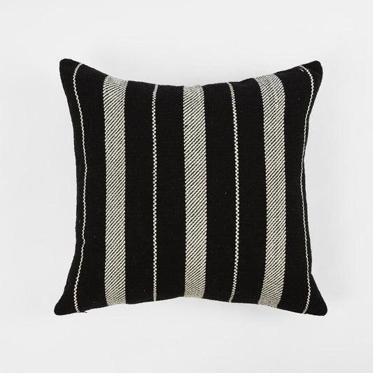 Malik Cushion Cover 50X50Cm Black/White