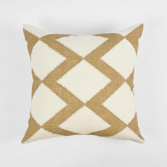 Hayfield Cushion Cover 50X50Cm White/Mustard