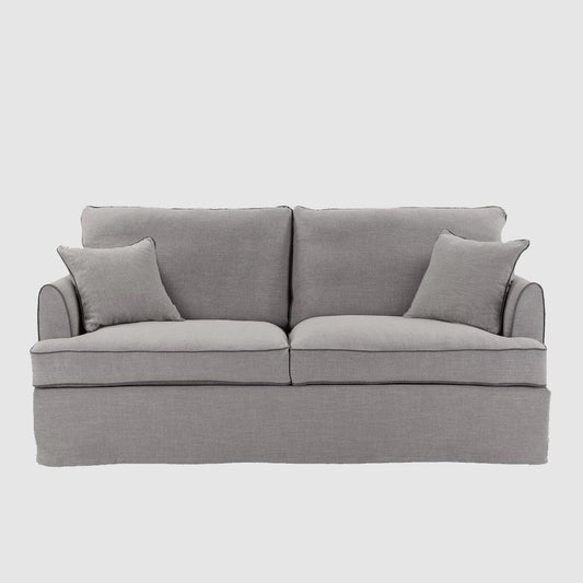 Byron Hamptons 2.5 Seat Sofa Pebble Grey