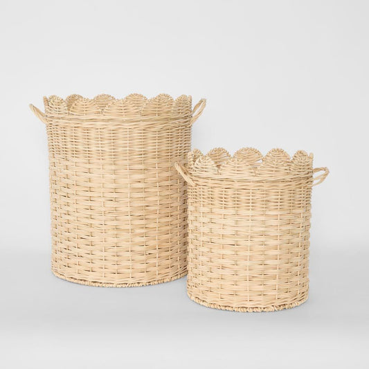Festonne Baskets S/2