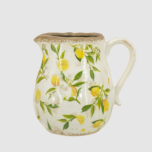 Lemon Pitcher Vase Lge