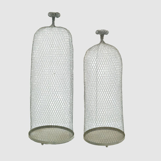 Wire Cloche Set Of Two