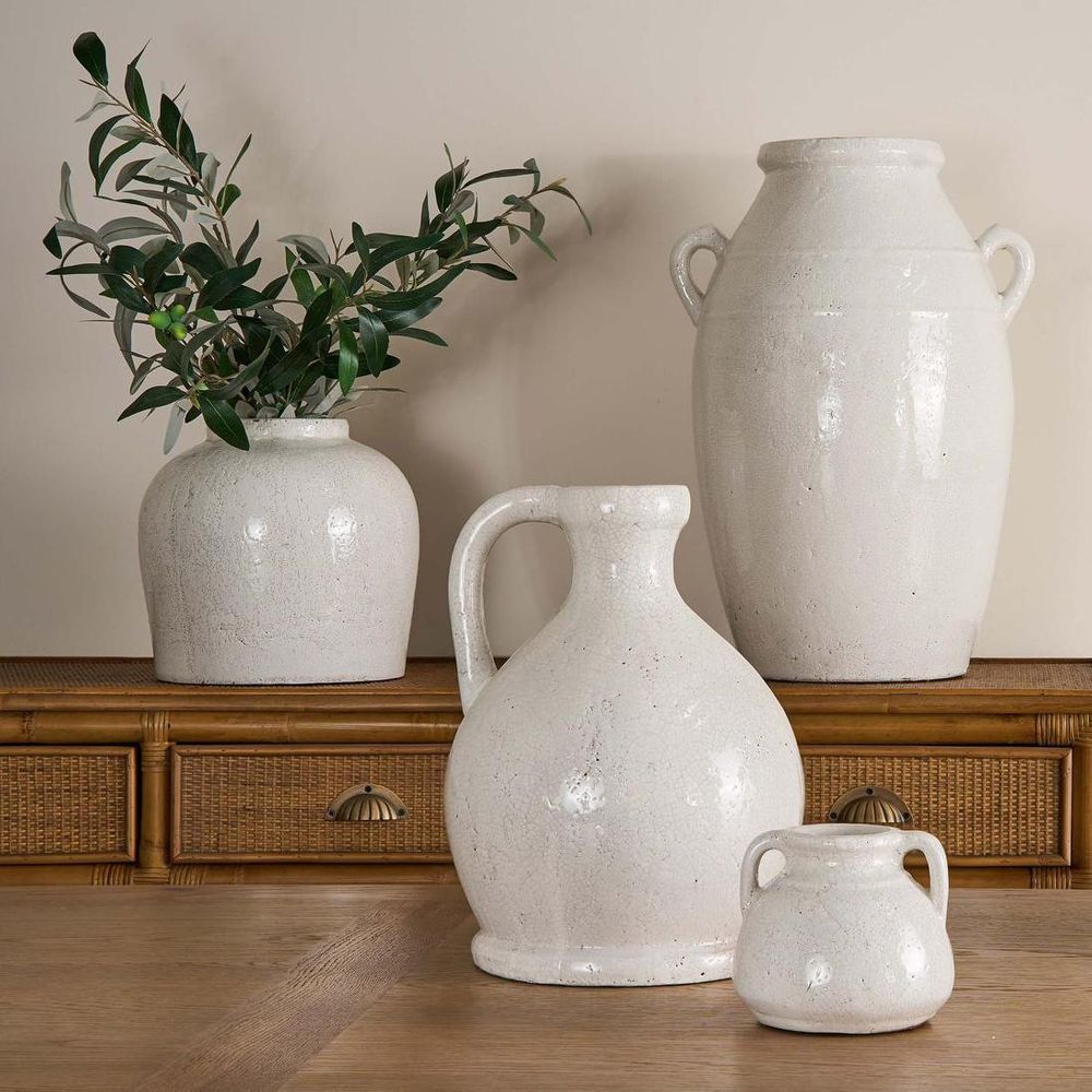 Jameson Urn Large White