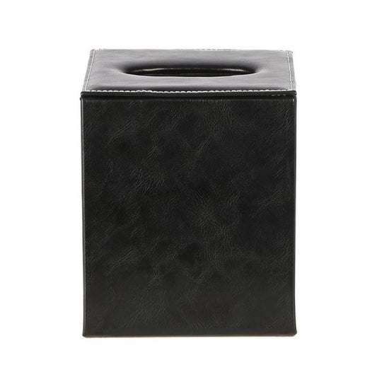 Genieve Square Tissue Box Black