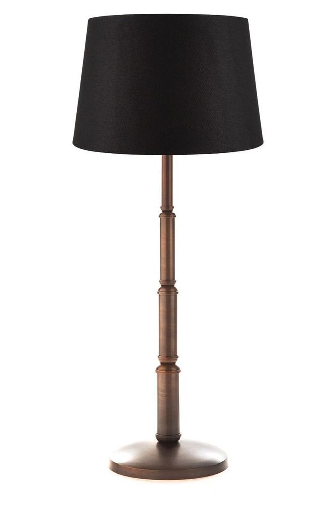 Chapman Table Lamp Base Dark Brass